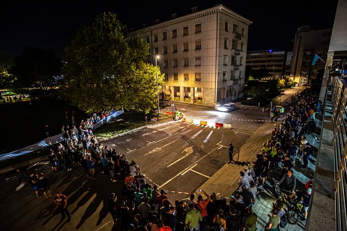 Petkov večerni spektakel na ulicah v središču Nove Gorice. | Foto: WRC Croatia