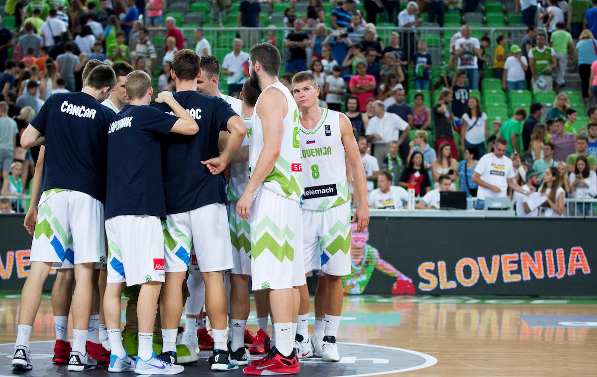 Slovenska košarkarska reprezentanca | Foto Urban Urbanc/Sportida