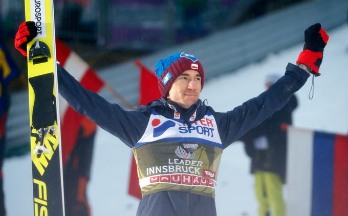 Poljak Kamil Stoch je na letošnji novoletni turneji nepremagljiv. | Foto: Reuters