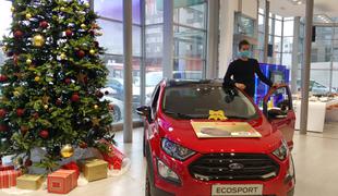 V decembru, mesecu obdarovanj, so v Petrolu podarili Ford EcoSport Active