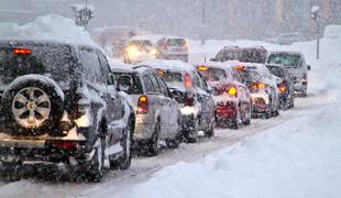 Zimske preglavice na cesti: kako se izogniti najhujšim?