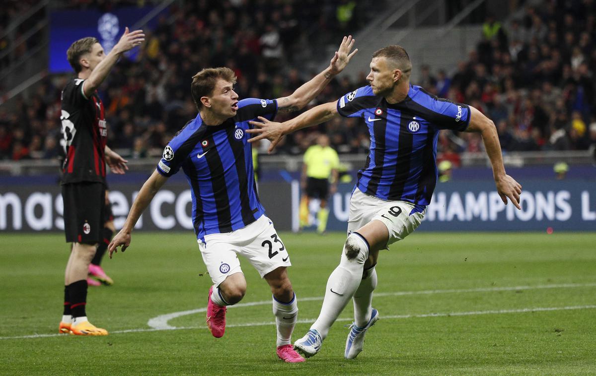Inter Edin Džeko | Edin Džeko je Inter popeljal v vodstvo z 1:0. | Foto Reuters