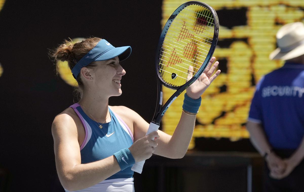 Belinda Bencic | Belinda Benčič je po preobratu osvojila turnir v Abu Dabiju. | Foto Guliverimage