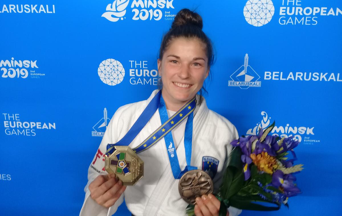 Maruša Štangar | Maruša Štangar je osvojila bronasto medaljo na evropskih igrah. | Foto Aleksander Gasser/STA