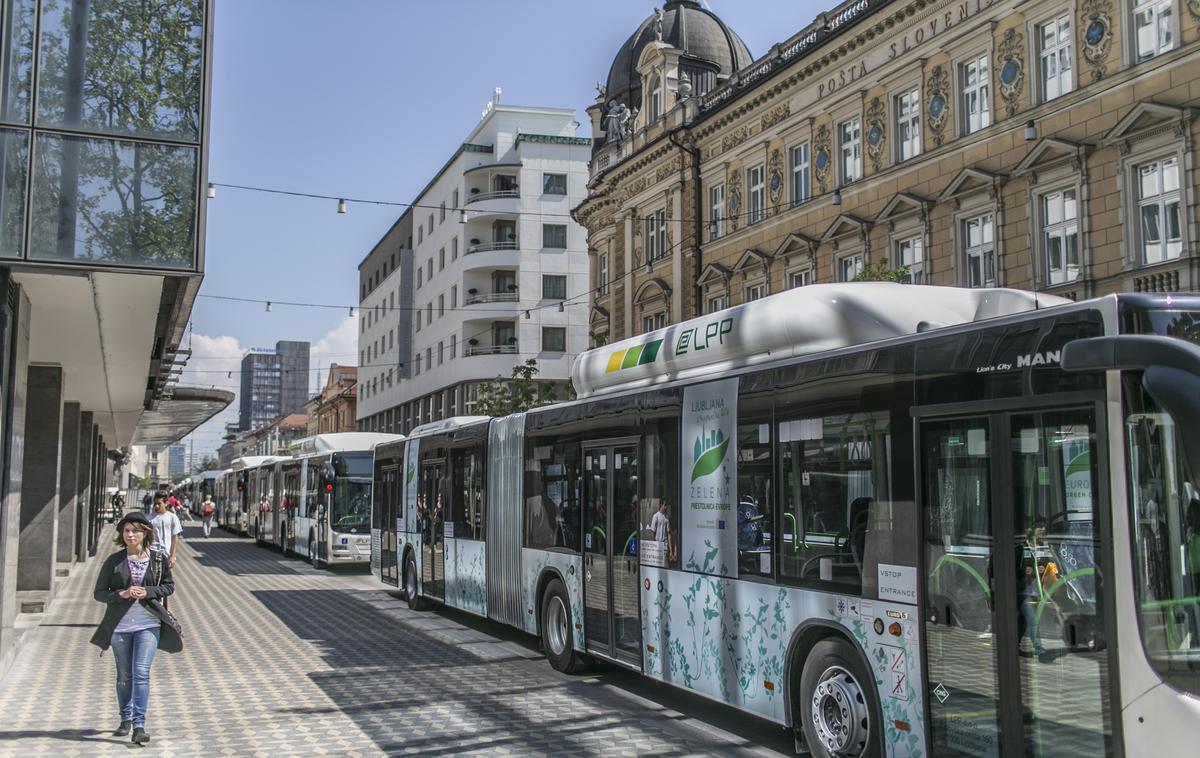 LPP avtobus Ljubljana | Dražji posamezni prevozi in uvedba letnih vozovnic - dobra, a nezadostna poteza za popularizacijo mestnega prevoza v slovenski prestolnici. | Foto Bojan Puhek