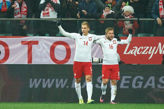 Za Poljake je v 84. minuti zadel golgeter belgijskega Anderlechta Lukasz Teodorczyk in postavil končni izid. | Foto: Sportida
