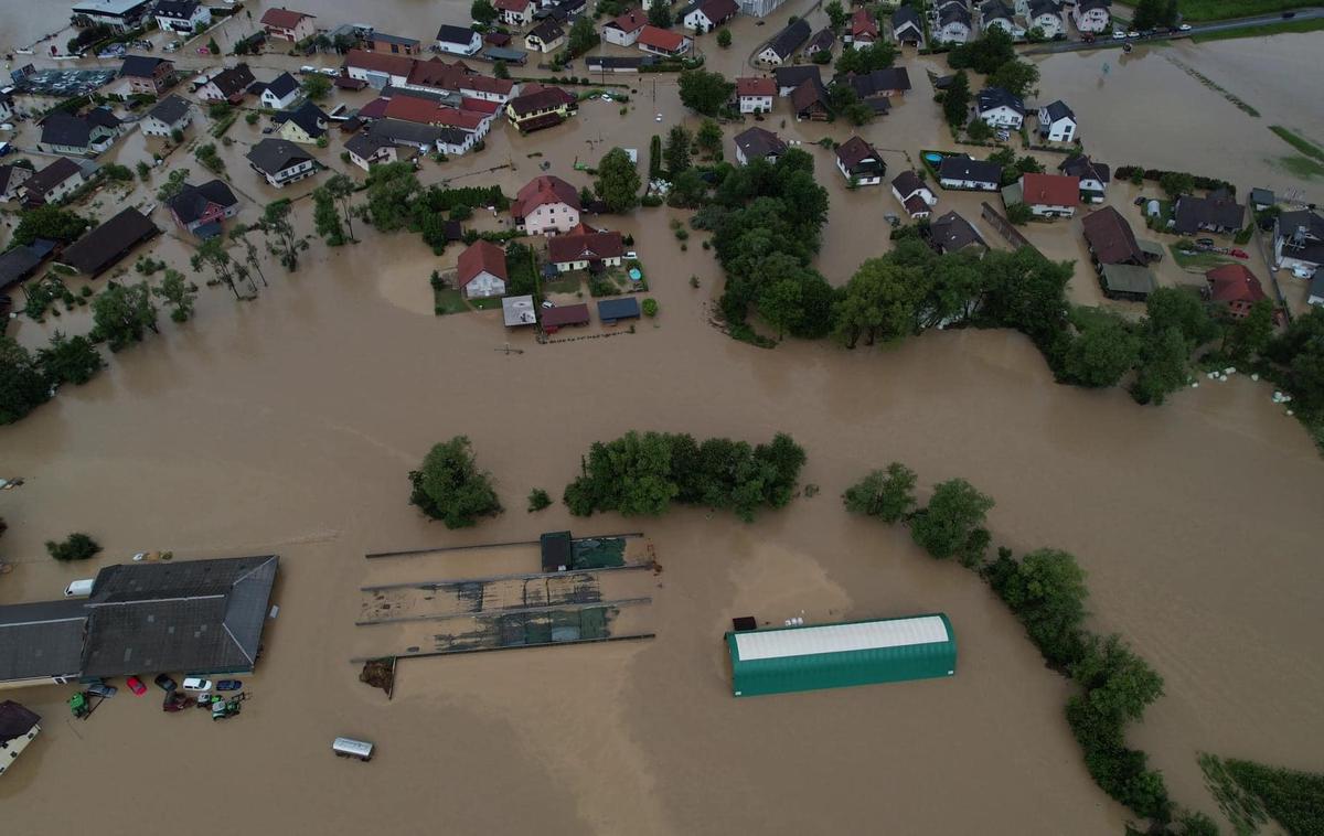 Poplave | Slovenijo je 4. avgusta prizadela ena najhujših naravnih nesreč v zgodovini države. | Foto Meteoinfo / Facebook