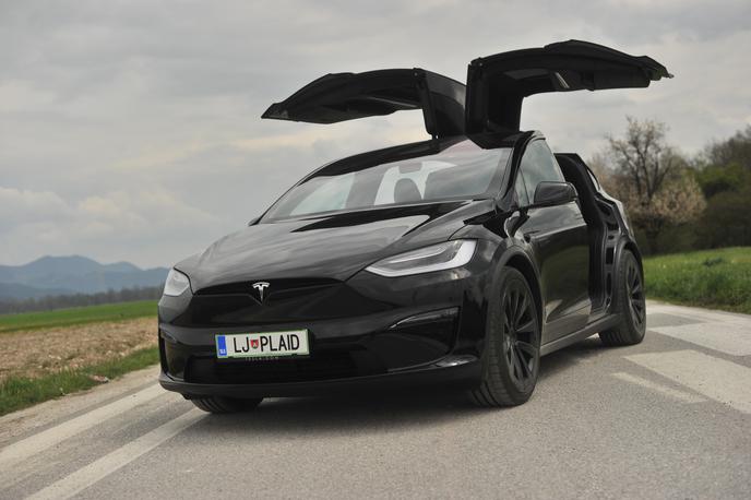 Tesla model X plaid | Foto Gregor Pavšič