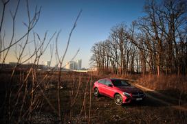 Mercedes-Benz GLC coupe - fotogalerija testnega vozila