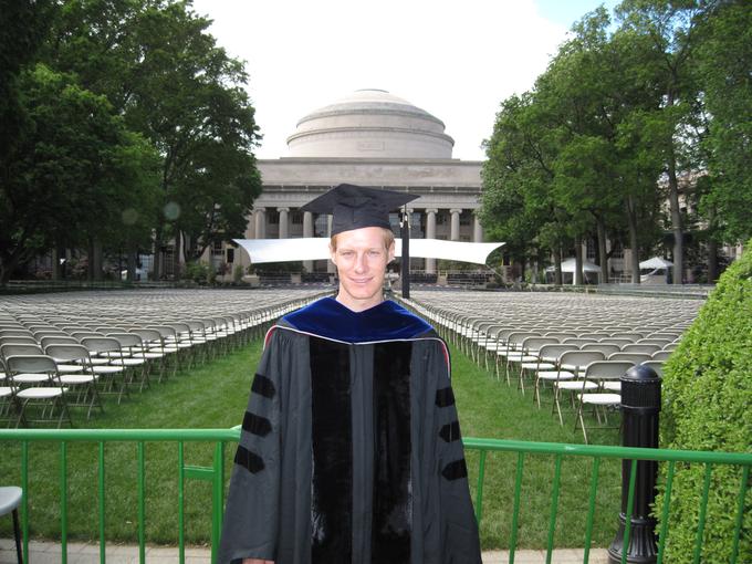 Prvi korak v ZDA: doktorat na Massachusetts Institute of Technology | Foto: Osebni arhiv