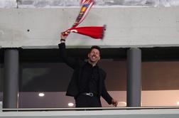 Diego Simeone postal najbolj plačani človek v Atleticu