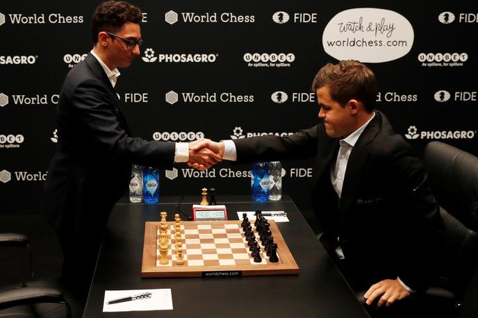 Magnus Carlsen Fabio Caruano | Foto Reuters