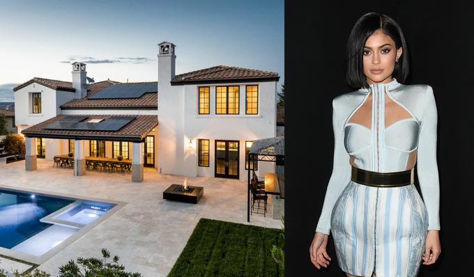 Kylie Jenner je to hišo lani kupila za 2,4 milijona evrov, po prenovi pa jo prodaja za kar 3,5 milijona evrov. | Foto: 