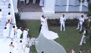 Jennifer Lopez in Ben Affleck sta se še enkrat poročila #foto