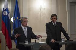 Predsednik Gauck: Nemčija bo Sloveniji pomagala pri reformah