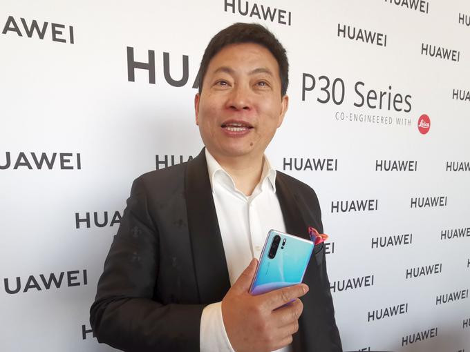 "Pred sedmimi leti je bil Huawei nova blagovna znamka, za katero je komaj kdo kaj vedel, danes pa smo veliki, uspešni in dobro znani. Premagali smo pot od neznane do zelo znane blagovne znamke." | Foto: Srdjan Cvjetović