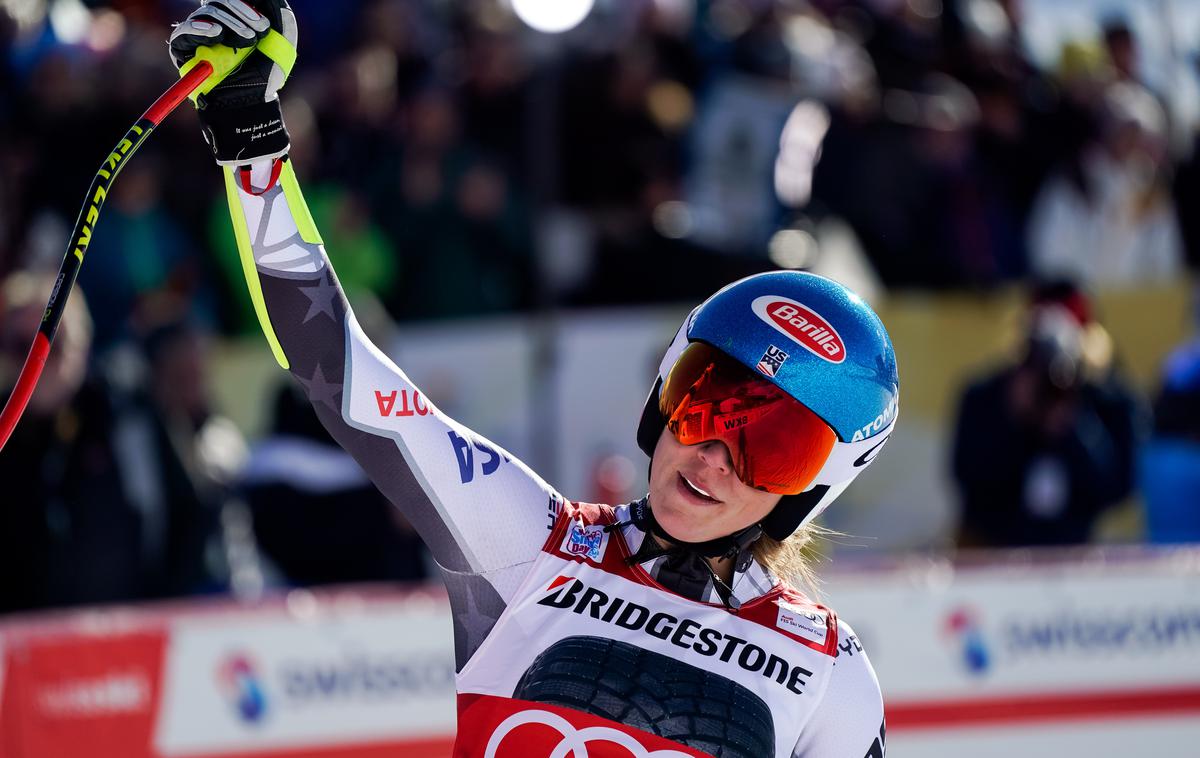 Mikaela Shiffrin St. Moritz | Mikaela Shiffrin je dobila še četrti slalom za svetovni pokal v tej sezoni. | Foto Getty Images