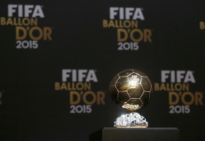 Fifa bo nagrado podelila 9. januarja 2017. | Foto: Reuters