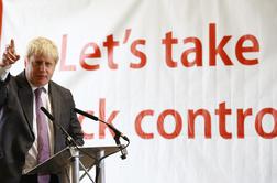 Nekdanji londonski župan Johnson cilje EU primerjal s Hitlerjevimi