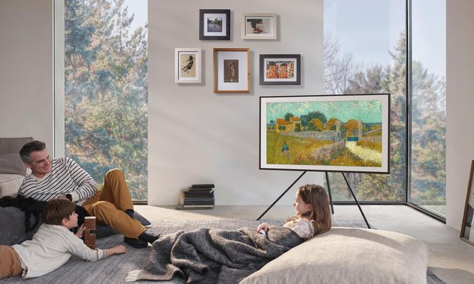 Naj v vašem domu zasijejo umetniška dela iz Louvra.  | Foto: Samsung