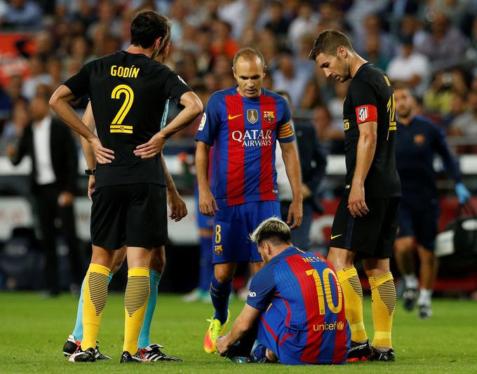 Argentinec je v prejšnji sezoni zaradi poškodbe kolena manjkal kar dva meseca. | Foto: Reuters