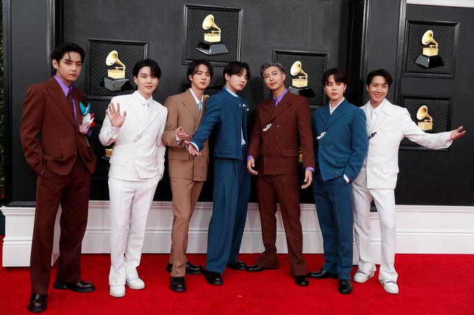 BTS | Skupina BTS je sedemčlanska fantovska skupina, ki jo je leta 2010 ustanovil izvršni direktor in ustanovitelj Big Hit Bang. | Foto Reuters