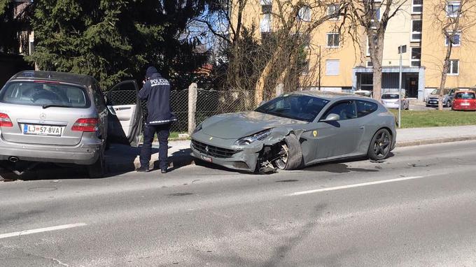 Prometna nesreča se je zgodila zaradi izsiljevanja prednosti in tudi prehitre vožnje. | Foto: Kristjan Krivec, FB/V živo s slovenskih cest