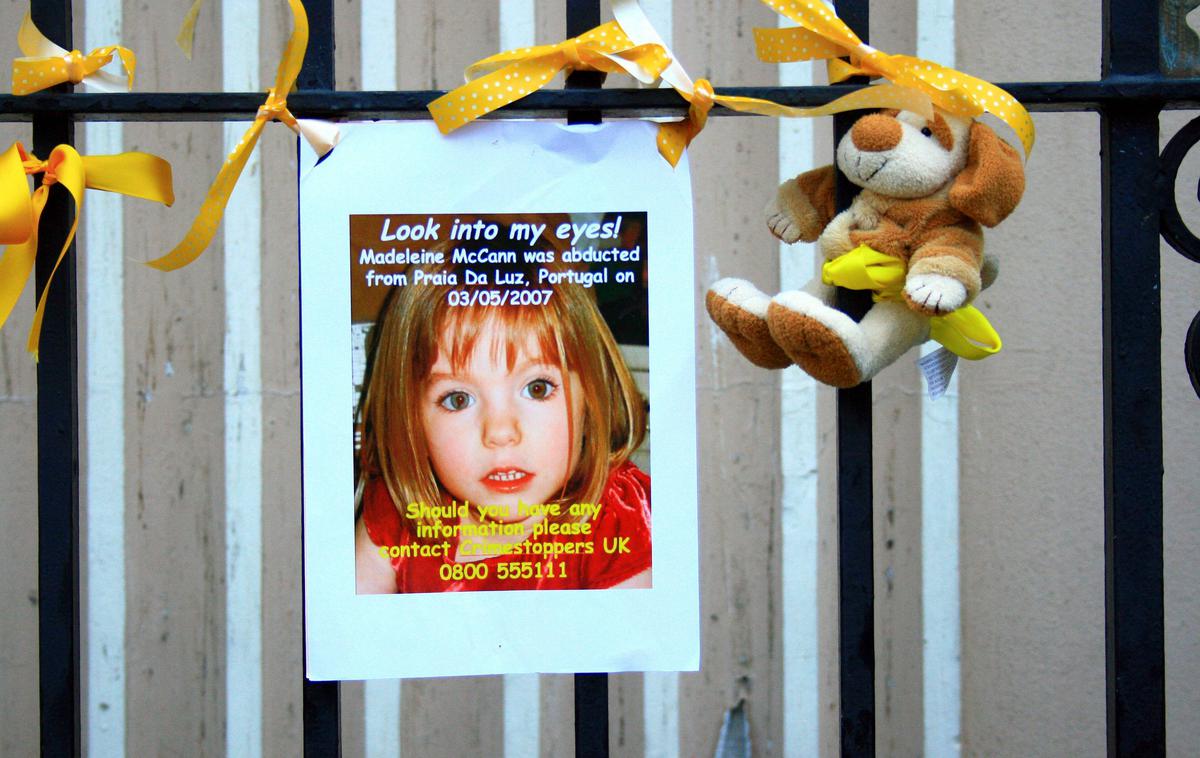 Madeleine McCann | Portugalski preiskovalci so septembra 2007 za izginotje Madeleine McCann sprva osumili njena starša – domnevali so, da je deklica umrla v apartmaju, starša pa sta njeno smrt poskusila prikriti s trditvami, da je izginila. | Foto Guliverimage