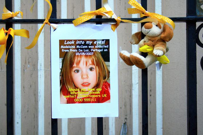 Madeleine McCann | Portugalski preiskovalci so septembra 2007 za izginotje Madeleine McCann sprva osumili njena starša – domnevali so, da je deklica umrla v apartmaju, starša pa sta njeno smrt poskusila prikriti s trditvami, da je izginila. | Foto Guliverimage