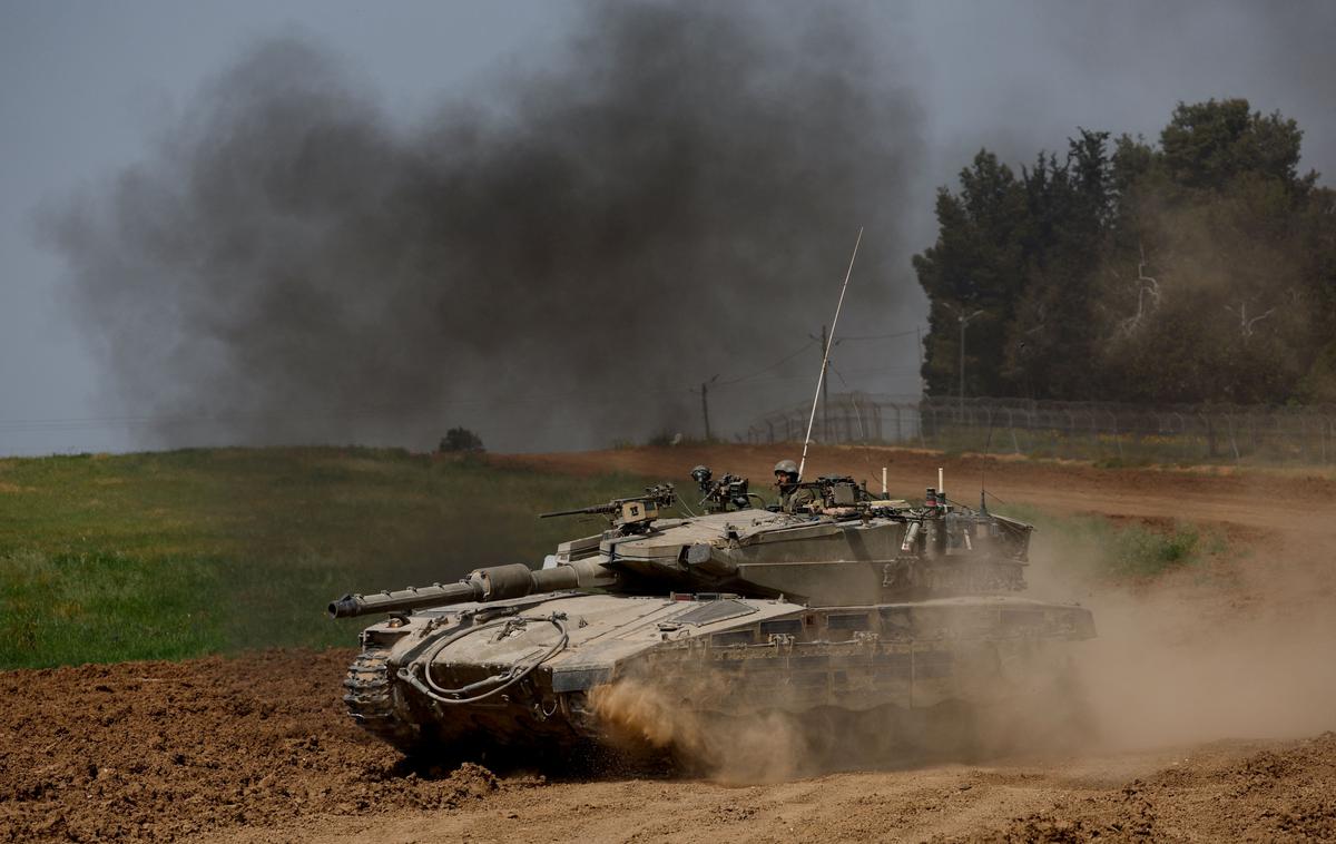 Izrael, vojska, tank | Foto Reuters