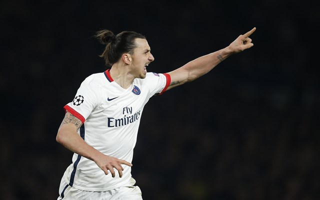 Zlatan Ibrahimović je zadel za pariških 2:1. Tako je ostalo do konca tekme. | Foto: Guliverimage/Getty Images