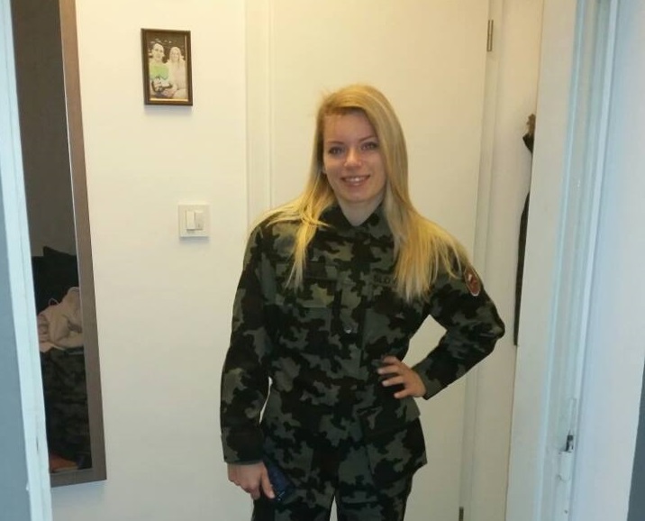 Belakova je zaposlena v Slovenski vojski. | Foto: 