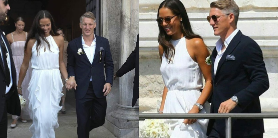 Ana Ivanović, Bastian Schweinsteiger | Foto: Twitter - Voranc