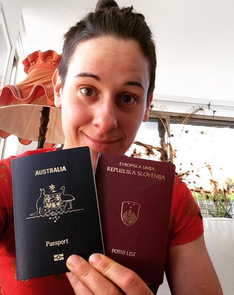 Smučarska tekačica Barbara Jezeršek je dve leti čakala na avstralsko državljanstvo. V Avstraliji se je poročila s svojo partnerico in se pridružila njihovi nordijski reprezentanci. | Foto: Osebni arhiv