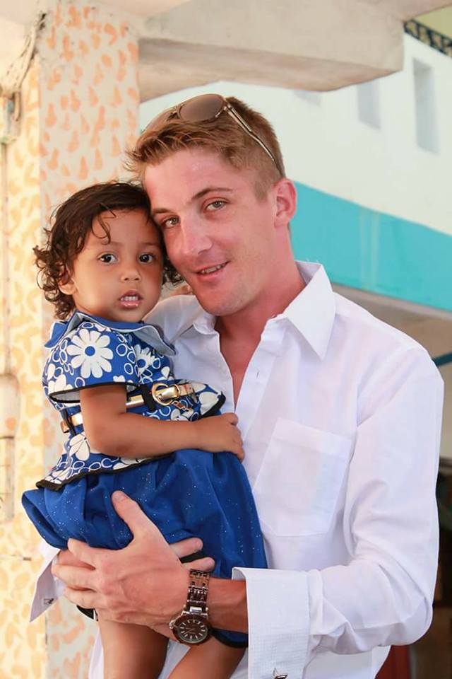 Na Madagaskarju se mu je rodila polsestrica Vanessa. | Foto: Osebni arhiv
