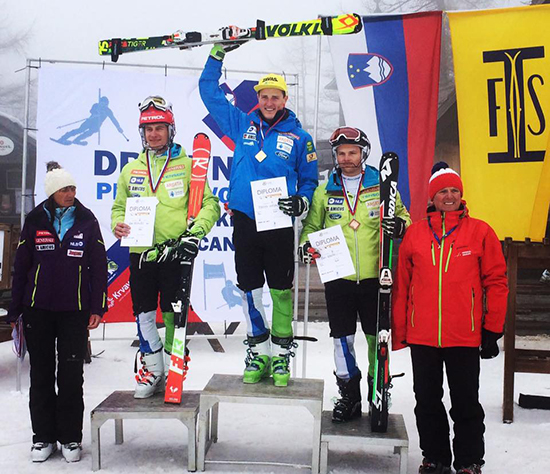 Štefan Hadalin je ubranil naslov državnega prvaka v slalomu. | Foto: 