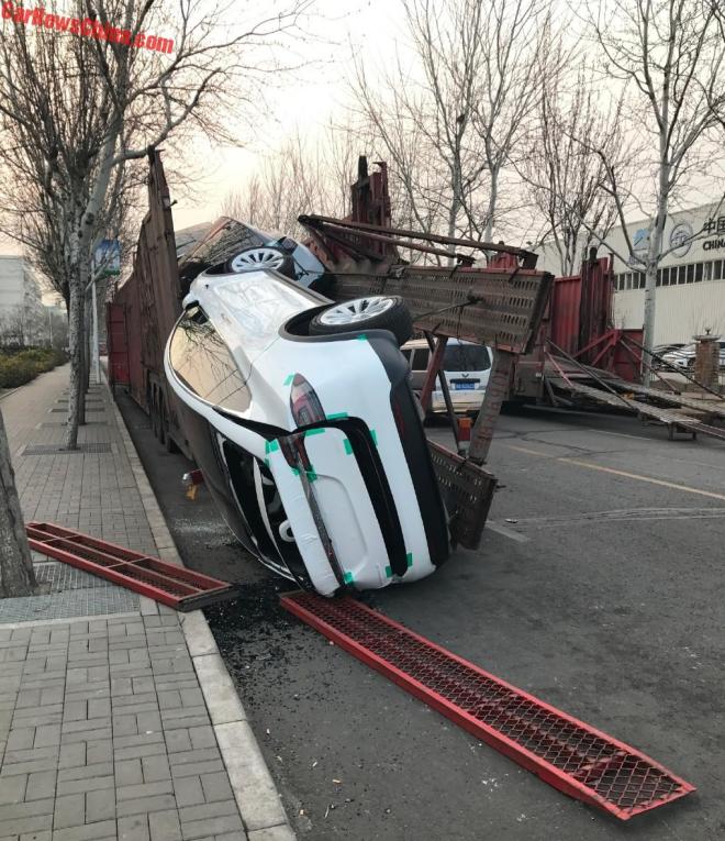 Tesla X nesreča | Foto: CarNewsChina