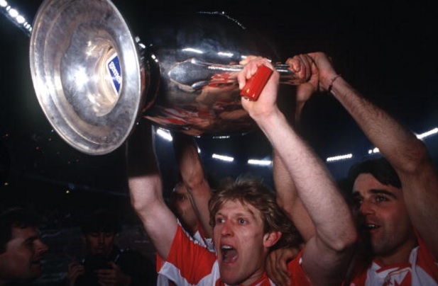 Svetlolasi Robert Prosinečki je hitro postal ljubljenec beograjske Crvene zvezde, s katero je leta 1991 v Bariju postal evropski prvak. | Foto: Getty Images