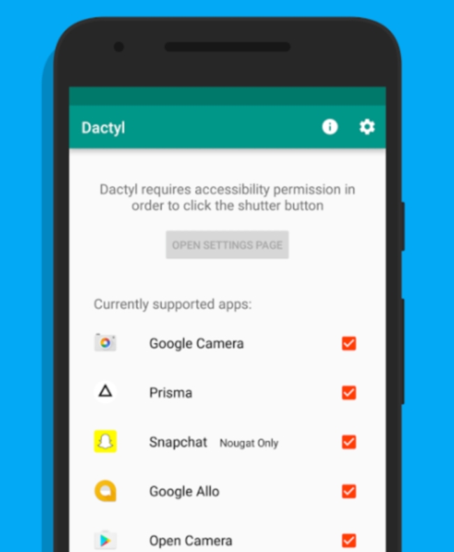 Nekaj fotografskih aplikacij, s katerimi je združljivo orodje Dactyl. | Foto: Google Play