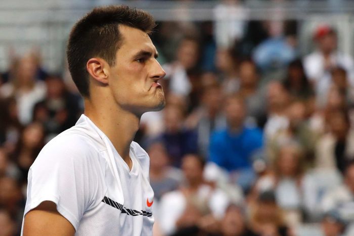 Bernard Tomic je v zadnjem času s svojimi dejanji in z izjavami kar nekajkrat razburjal teniško javnost. | Foto: Twitter - Voranc
