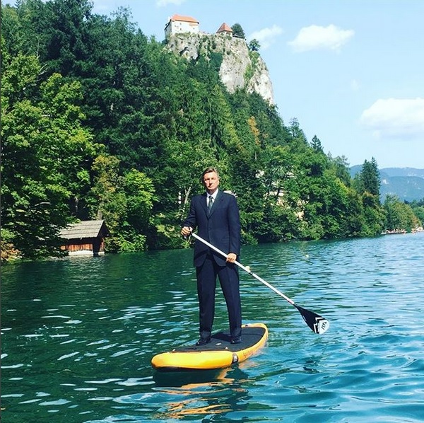 Borut Pahor pogosto objavlja slike na Instagramu. | Foto: Instagram/Getty Images