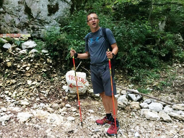 "Če si rojen v slovenski hribovski družini kot jaz, je Triglav preprosto mit," piše Samo Rugelj. | Foto: Osebni arhiv