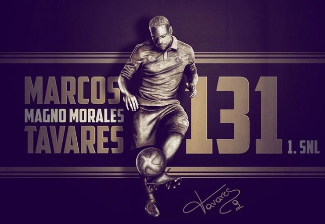 Marcos Tavares se je podpisal pod dosežek, ki so ga nogometaši v 1. SNL neuspešno naskakovali 17 let. | Foto: Instagram/Getty Images
