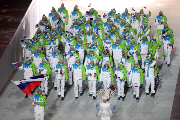 Slovenija olimpijci Soči dresi | Foto: Getty Images