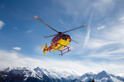 Helikopter v gorah | Foto: Getty Images