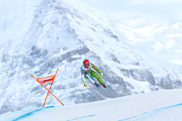 Martin Čater je z 11. mestom dosegel svoj najboljši smukaški rezultat, hkrati je to tudi najboljši slovenski smukaški dosežek v tej zimi. | Foto: Getty Images