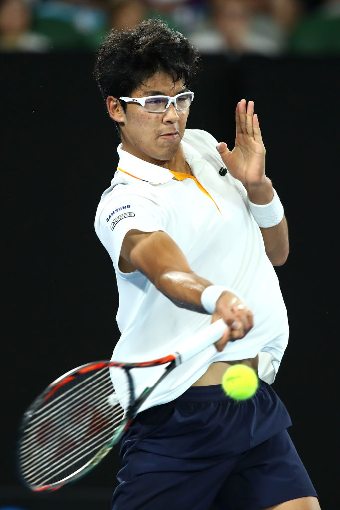 Hyeon Chung je trenutno na 58. mestu svetovne lestvice. Po OP Avstralije, se bo zagotovo povzpel na lestvici ATP. | Foto: 