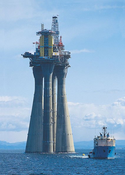 Troll A offshore ploščad, plinska ploščad | Foto: Statoil