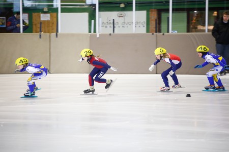 "V Celju mnogi sploh ne vedo, da imamo short-track," pravi koordinator hitrostnega drsanja na kratke proge v Drsalnem klubu Celje Evgen Zgoznik. | Foto: Drsalni klub Celje