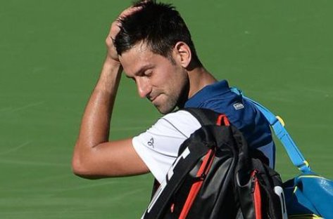 Novak Đoković je bil v Indian Wellsu neprepoznaven. | Foto: Twitter - Voranc